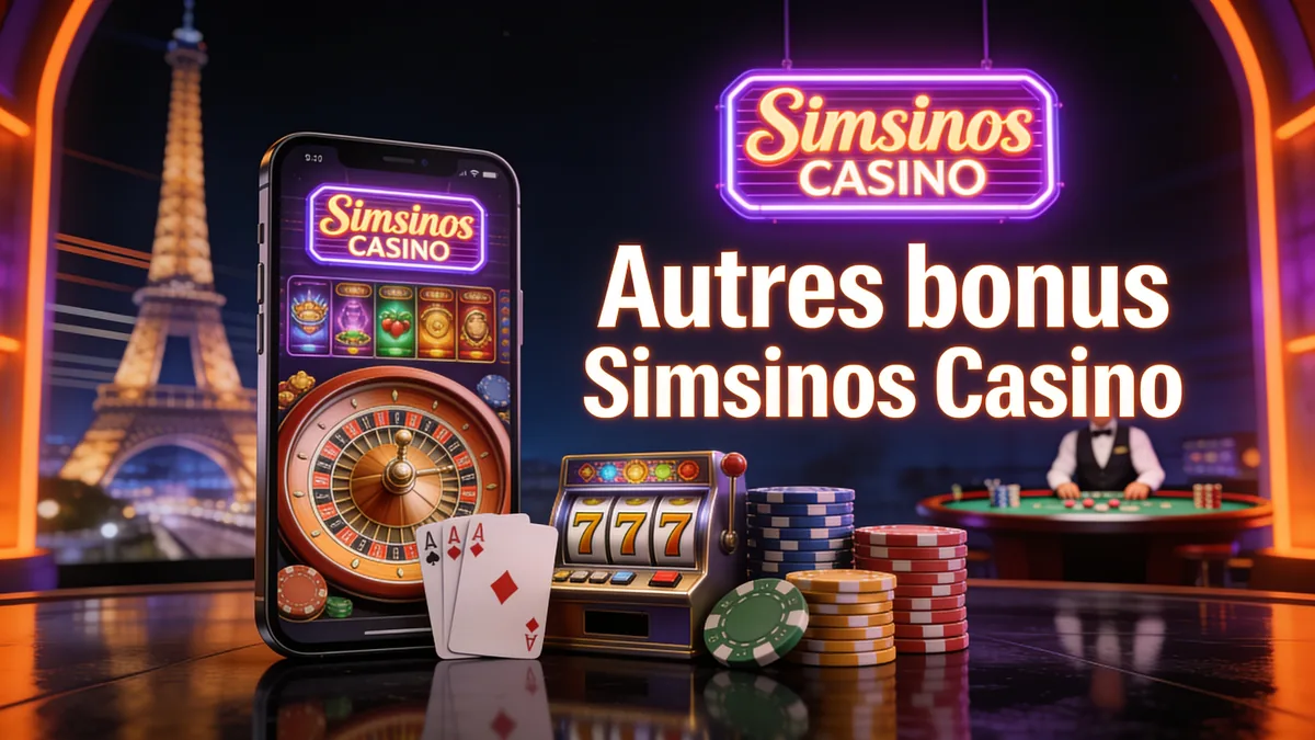 Autres bonus Simsinos Casino : guide simsinos casino pour les joueurs en France